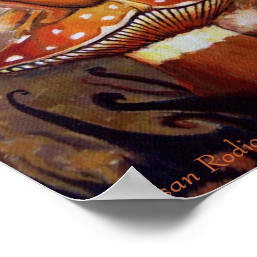 Earth Sprites Art Print Poster (Ecke)