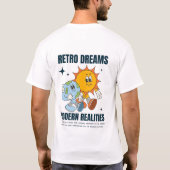 Earth Sun Retro Dreams T-Shirt (Rückseite)