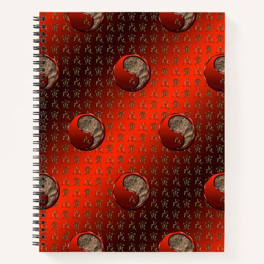 Earth Tiger Notizblock (Vorderseite)