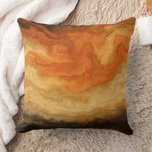 Earth Tone Abstract Southwestern Colors Kissen (Decke)