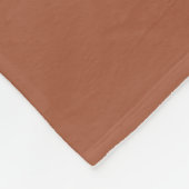 Earth Tone Abstrakt Pattern Fleecedecke (Ecke)
