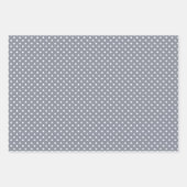 Earth Tone Blue/Seafoam/Gray Wrapping Paper Sheets Geschenkpapier Set (Vorderseite 2)