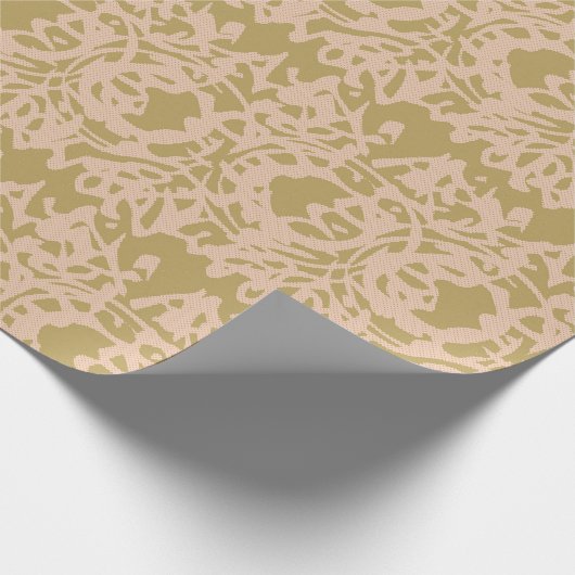 Earth Tone Boho Geschenkpapier (Ecke)