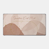 Earth Tone Boho Style Schreibtischunterlage (Vorderseite)