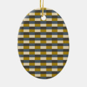 Earth Tone Color Pattern with Ochre Keramik Ornament (Hinten)