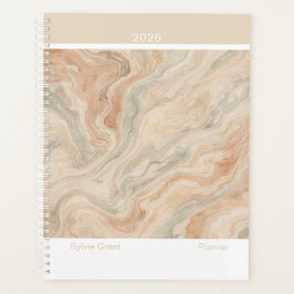 Earth Tone Marble Modern Large Planer