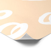 Earth Tone - Minimalistisches Boho-Wall-Poster Poster (Ecke)