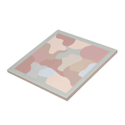 Earth Tone Shapes Fliese (Seite)