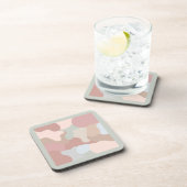 Earth Tone Shapes Getränkeuntersetzer (Rechte Seite)