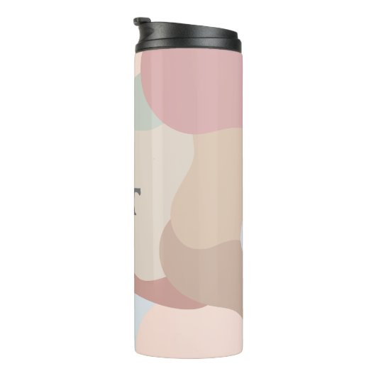 Earth Tone Shapes Thermosbecher (Nach rechts gedreht)