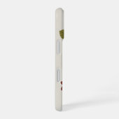 Earth-Toned Vintage Flora iPhone 16 Hülle (Rechte Seite)