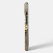 Earth Tones Abstrakt Moderne Fraktal Art Textur Case-Mate iPhone Hülle (Rückseite / Links)