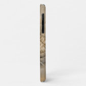 Earth Tones Abstrakt Moderne Fraktal Art Textur Case-Mate iPhone Hülle (Hinten/Links)