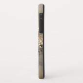 Earth Tones Abstrakt Moderne Fraktal Art Textur Case-Mate iPhone Hülle (Hinten/Links)