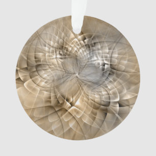Earth Tones Abstrakt Moderne Fraktal Art Textur Ornament