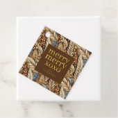 Earth Tones Christmas Merry Pattern#21 ID1009 Geschenkanhänger (Beispiel)