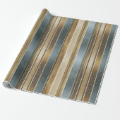 Earth Tones Christmas Pattern#27 ID1009 Geschenkpapier (Ungerollt)