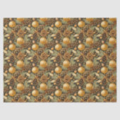 Earth Tones Christmas Pattern#29 ID1009 Seidenpapier (Vorderseite)