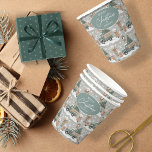 Earth Tones Christmas Pattern#2 ID1009 Pappbecher<br><div class="desc">Wenn Sie sich fragen, welche Farbkombinationen Sie für Ihre Weihnachtsdekoration und Geschenkartikel in diesem Jahr auswählen sollten, habe ich Sammlungen von aufeinander abgestimmten Mustern erstellt, um das Leben ein wenig leichter zu machen. Dieses skurrile Papier-Bechermuster eines Vintagen Lastwagens und schneespielender Kinder zeigt sich hier in einer warmen Farbpalette in Erdtönen....</div>