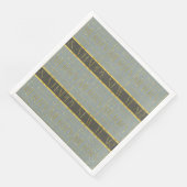 Earth Tones Christmas Pattern#35b ID1009 Serviette (Ecke)