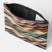 Earth Tones Eye Shadow Hues Vibes Zubehörtasche (Offen)