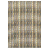 Earth Tones Gold Weihnachtsmuster#7 ID1009 Tischdecke (Vorderseite)