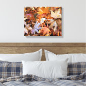 Earth Tones Herbstlaubs Leinwand Mauer Kunst (Insitu (Schlafzimmer))