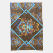 Earth und Sky Mandala Geschirrtuch (Vertikal)