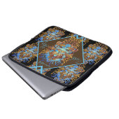 Earth und Sky Mandala Laptopschutzhülle (Vorne Knopf)