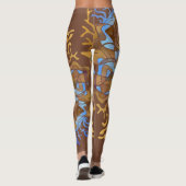 Earth und Sky Mandala Leggings (Rückseite)