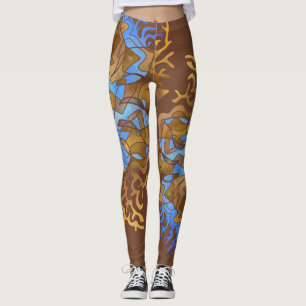 Earth und Sky Mandala Leggings