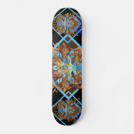 Earth und Sky Mandala Skateboard