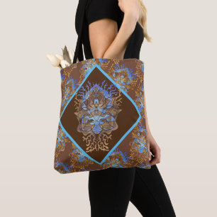 Earth und Sky Mandala Tasche