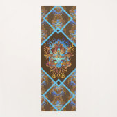 Earth und Sky Mandala Yogamatte (Vorderseite)