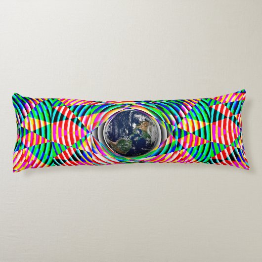 Earth Vibes (V) von Kenneth Yoncich Seitenschläferkissen (Rückseite)