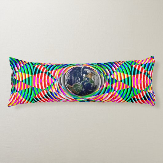 Earth Vibes (V) von Kenneth Yoncich Seitenschläferkissen (Vorderseite)
