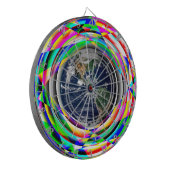 Earth Vibes von Kenneth Yoncich Dartscheibe (Vorderseite Links)
