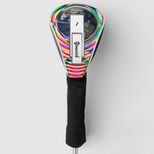 Earth Vibes von Kenneth Yoncich Golf Headcover