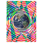 Earth Vibes von Kenneth Yoncich Klemmbrett (Rückseite)
