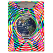 Earth Vibes von Kenneth Yoncich Klemmbrett (Vorderseite)