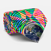 Earth Vibes von Kenneth Yoncich Krawatte (Gerollt)