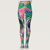 Earth Vibes von Kenneth Yoncich Leggings (Vorderseite)