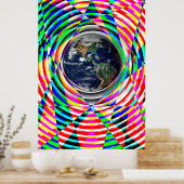 Earth Vibes von Kenneth Yoncich Poster (Küche)