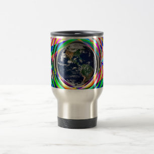 Earth Vibes von Kenneth Yoncich Reisebecher