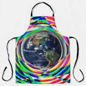 Earth Vibes von Kenneth Yoncich Schürze (Vorderseite)
