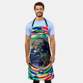 Earth Vibes von Kenneth Yoncich Schürze (Getragen)