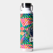 Earth Vibes von Kenneth Yoncich Trinkflasche (Vorne)