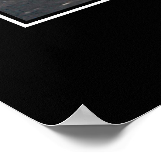 Earth View Apollo 11 Poster (Ecke)