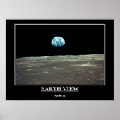 Earth View Apollo 11 Poster (Vorne)