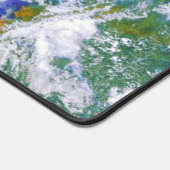 Earth View Continents Oceans Space Theme Schreibtischunterlage (Ecke)